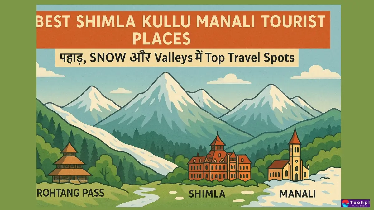 Best Shimla Kullu Manali Tourist Places – पहाड़, Snow और Valleys में Top Travel Spots